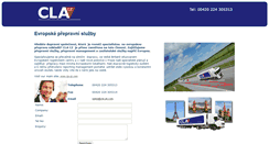 Desktop Screenshot of cla-cz.com